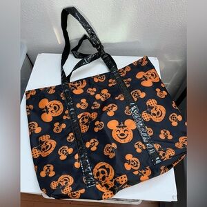 Disneyland Resort Halloween‎ Jack-O-Lantern Mickey Mouse Tote Bag